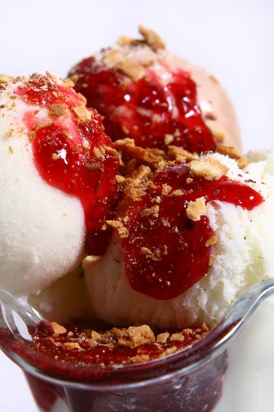 Helado Fondo Alimentos —  Fotos de Stock