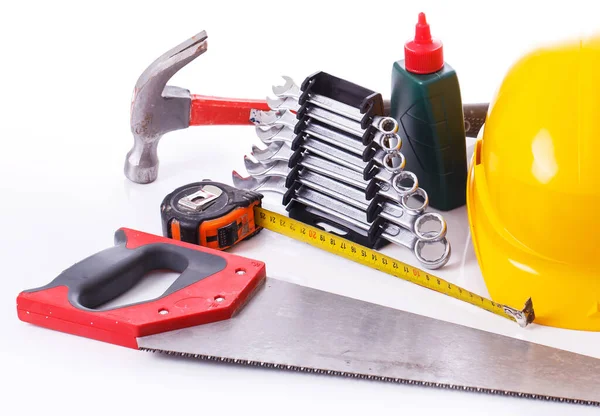 Workshop Repair Tool Set Table — Stock Photo, Image
