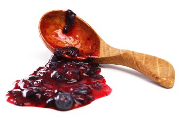 Yemek, doğa. Lezzetli yaban mersini reçeli