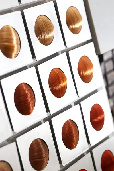 Saçlar. Renkli saç tonu seçenekleri