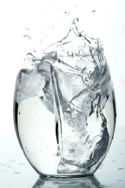 Respingo Água Beber Fundo — Fotografia de Stock