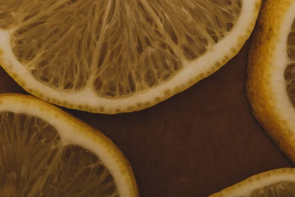 Шматочки Лимона Столі — стокове фото