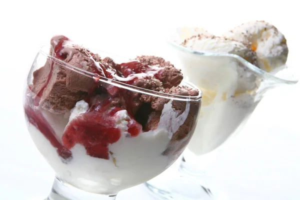 Hintergrund Eiscreme — Stockfoto