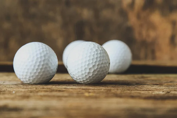 Few Golf Balls Table — Stock Photo, Image