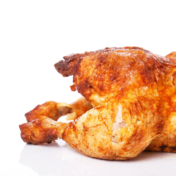 Makanan Lezat Ayam Panggang Atas Meja — Stok Foto