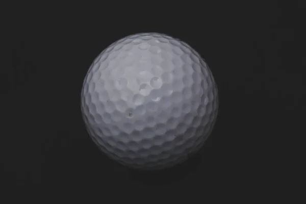 Siyah Arka Planda Golf Topu — Stok fotoğraf
