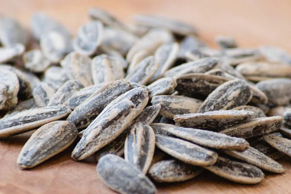 Salted sunflower seeds or pipes