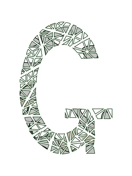 G harfi logo çiçek tasarım.