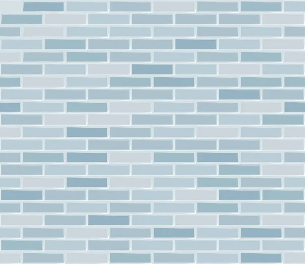 Mur Brique Bleu Pâle — Image vectorielle