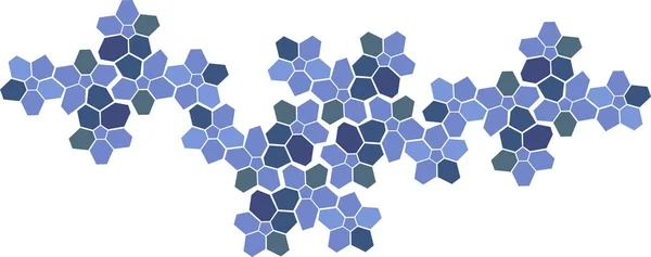 Mavi çiçek vitrage tasarım. Tasarım öğesi. Fırçalar, semboller ve Dikişsiz desen için.