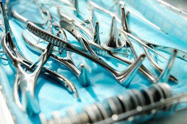 Aletleri KBB Doktor yakın çekim