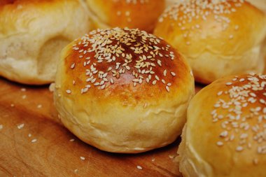 Susamlı çörek.