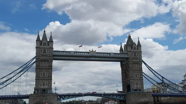 Tower Bridge Widok Tamizy — Zdjęcie stockowe