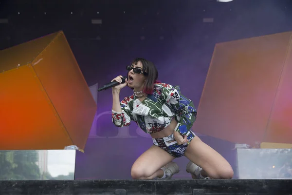 Chicago Usa Charli Xcx También Conocida Como Charlotte Emma Aitchison — Foto de Stock