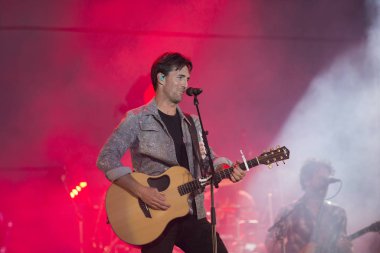 Santa Rosa, CA/USA: 6/14/2019: Jake Owen headlines Country Summer Music Festival day 1. In 2009 he won ACM  Top New Male Vocalist. To date he's released six studio albums. 