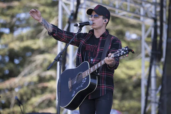 Santa Rosa Usa 2019 Devin Dawson Performs Country Summer Music — Zdjęcie stockowe