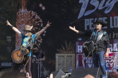 Santa Rosa, CA/USA: 6/16/2019: Big & Rich aka Big Kenny and John Rich perform at Country Summer. They've been nominated for multiple CMA and AMC Awards. In 2004 they won a Billboard Music Award.