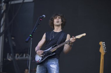 Napa, CA/USA: 5/28/17: Cobi Mike performs on Day 3 of BottleRock Napa Valley 2017 in Napa, California. Cobi released his solo single 