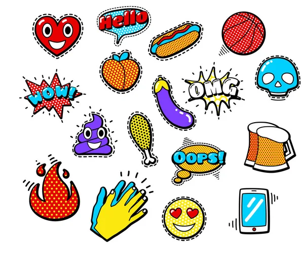 Badges patch mode — Image vectorielle