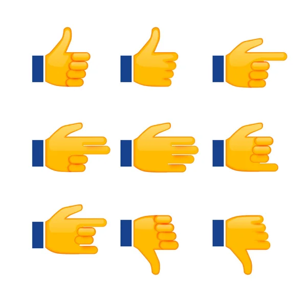 Thumbs up emoji Stockvektoren, lizenzfreie Thumbs up emoji ...