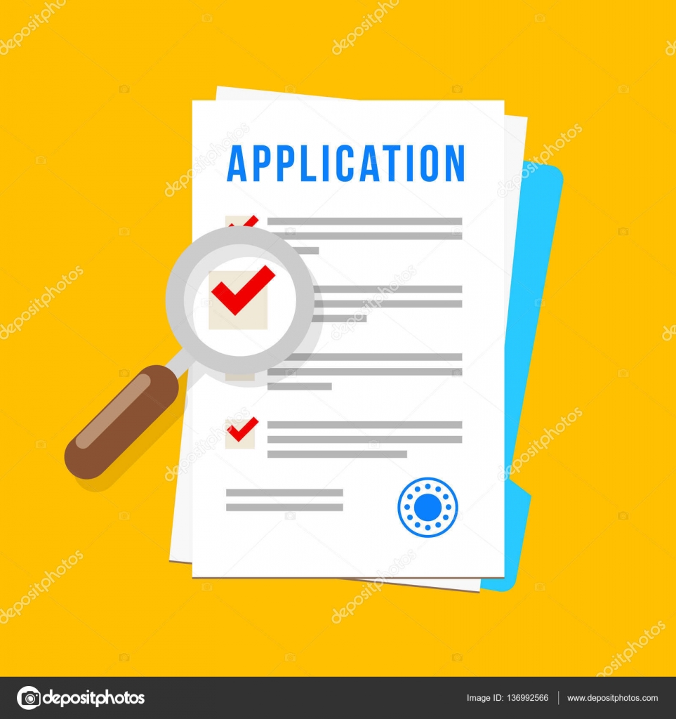 Application Form icon Stock Vector by ©ober-art 136992566