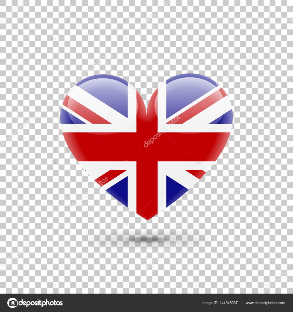 Download British Flag Heart Icon — Stock Vector © ober-art #144048037