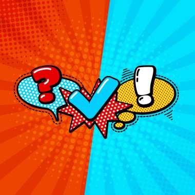 Çizgi roman tarzı Logo quiz