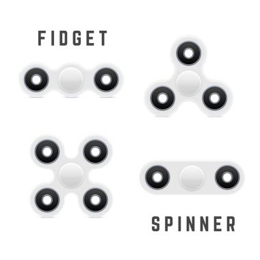 El topluca Spinner oyuncak. Stres ve anksiyete yardım