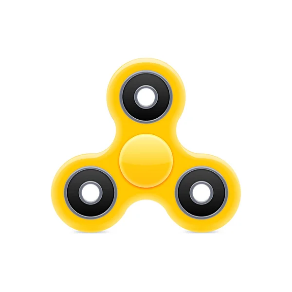 Mână fidget spinner jucărie — Vector de stoc