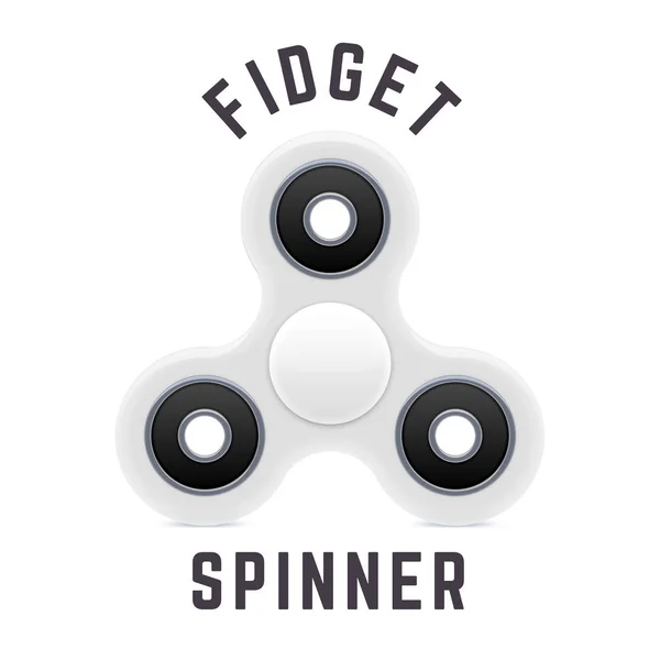 Hand Fidget Spinner Toy — Stock Vector