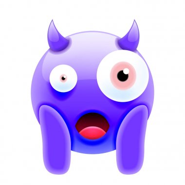 Korku Emoji çığlık yüz