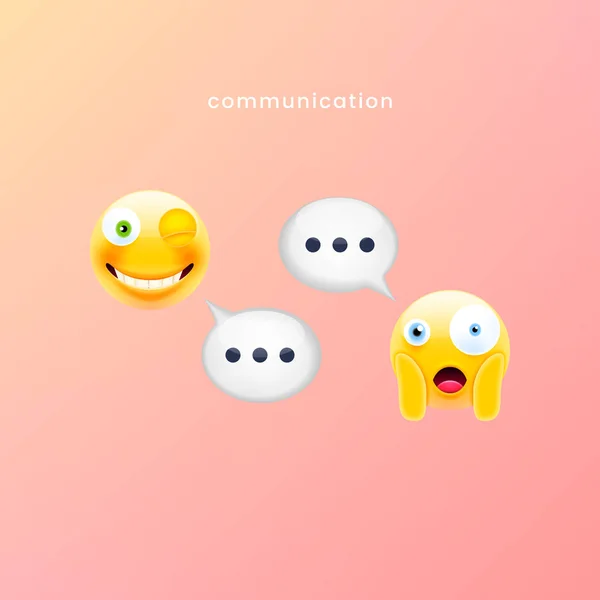 Communicatieconcept — Stockvector