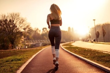 Jogging workout and sport healthy lifestyle concept. .Woman fitness workout concept.
