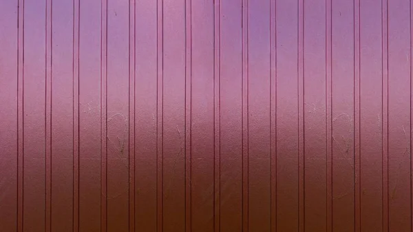 Smooth Striped Reflective Red Metal Surface Texture Background — Fotografia de Stock