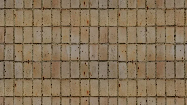 Желтая Поверхность Кирпичной Стены Качестве Фона Текстуры — стоковое фото