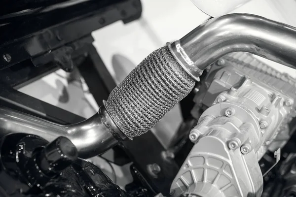 Car's pipe close up picture — Stock Photo, Image