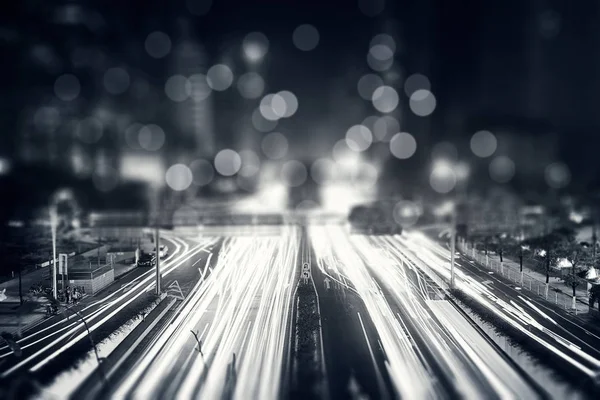 Şehir gece bulanıklık soyut