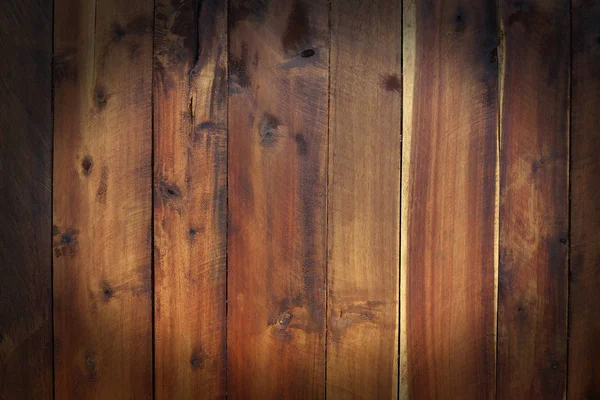 Forma oval escura, fundo do painel de madeira, cor marrom natural — Fotografia de Stock