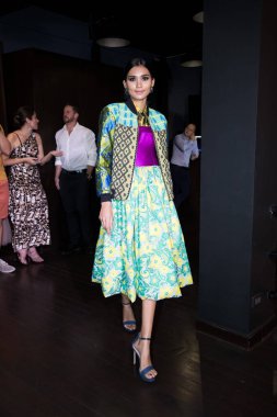 Bangkok, Tayland - 5 Nisan 2019; Moda yürüyüşleri 