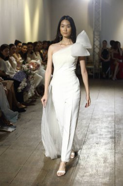 Bangkok, Tayland - 22 Mart 2019; Model, 19. Att Galerisi 'nde 