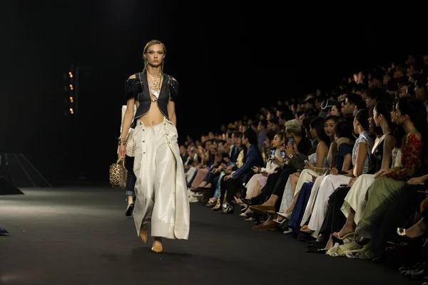 Bangkok Thaiföld Március 2019 Model Walk Fashion Show New Collection — Stock Fotó