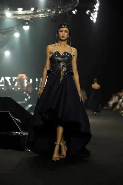 Bangkok Thaiföld Március 2019 Model Walk Fashion Show New Collection — Stock Fotó