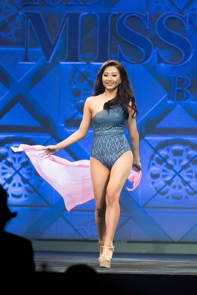 Бангкок Таиланд Мая 2019 Года Miss Grand Bangkok 2019 Конкурсантки — стоковое фото