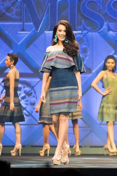 Bangkok Tailândia Maio 2019 Miss Grand Bangkok 2019 Competidores Rodada — Fotografia de Stock