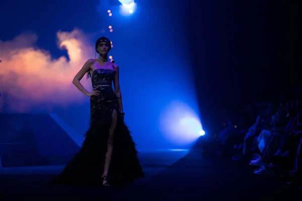 Bangkok Thaiföld Március 2019 Model Walk Fashion Show New Collection — Stock Fotó