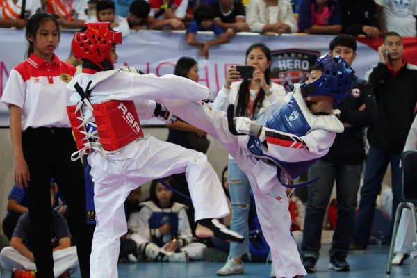 Bangkok Tajlandia Lipca 2019 Wydarzenie Sportowe Nazwie Heroes Taekwondo International — Zdjęcie stockowe