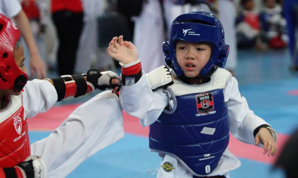 Bangkok Thaïlande Juillet 2019 Événement Sportif Nommé Heroes Taekwondo International — Photo