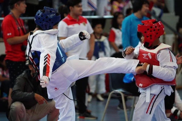 Bangkok Tajlandia Lipca 2019 Wydarzenie Sportowe Nazwie Heroes Taekwondo International — Zdjęcie stockowe