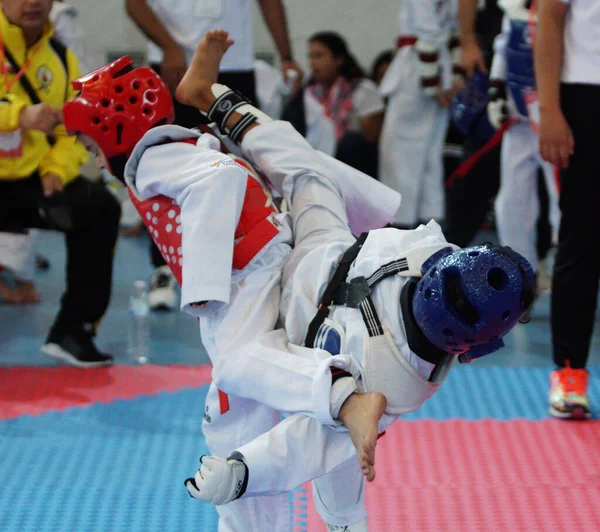 Bangkok Thailandia Luglio 2019 Evento Sportivo Chiamato Heroes Taekwondo International — Foto Stock