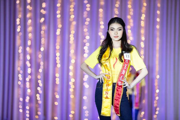 Bangkok Thailand July 2019 Miss Beauty Contest Pageant Named Miss — 스톡 사진